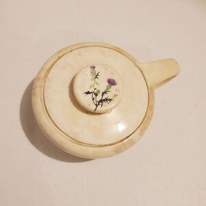 French Saxon Sugar Bowl,Vintage